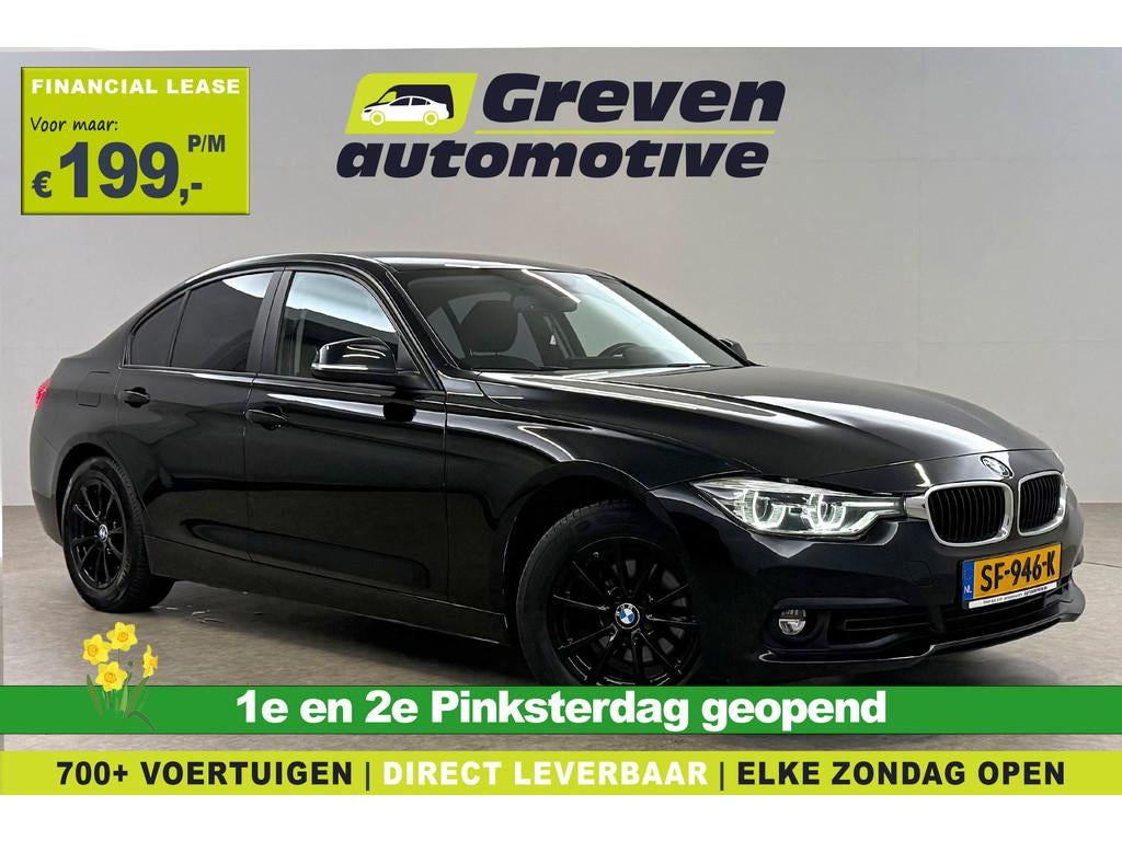 BMW 3 Serie 318i Executive Shadow Line | LED | Clima | Cruis, Auto's, BMW, Automaat, Gebruikt, Euro 6, Zwart