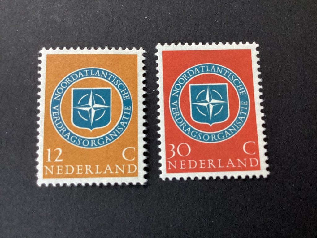 1959, NAVO zegels, 720-721, Postzegels en Munten, Verzenden, Na 1940, Postfris