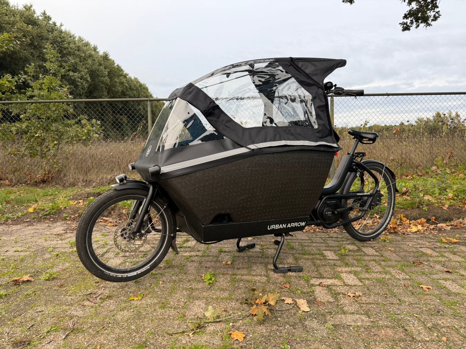 Urban Arrow bakfiets - 3596km - NIEUWE REGENHUIF & Garantie, Gebruikt, 2 kinderen, Elektrisch, Nvt