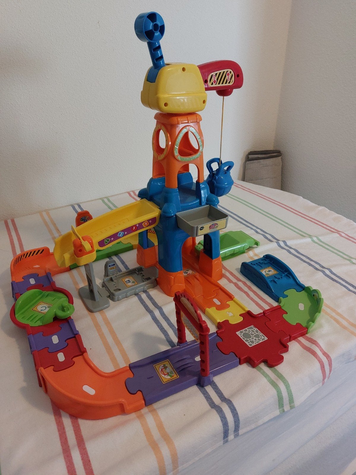VTech Toet Toet Auto's speelset, Ophalen, Zo goed als nieuw, 6 maanden tot 2 jaar