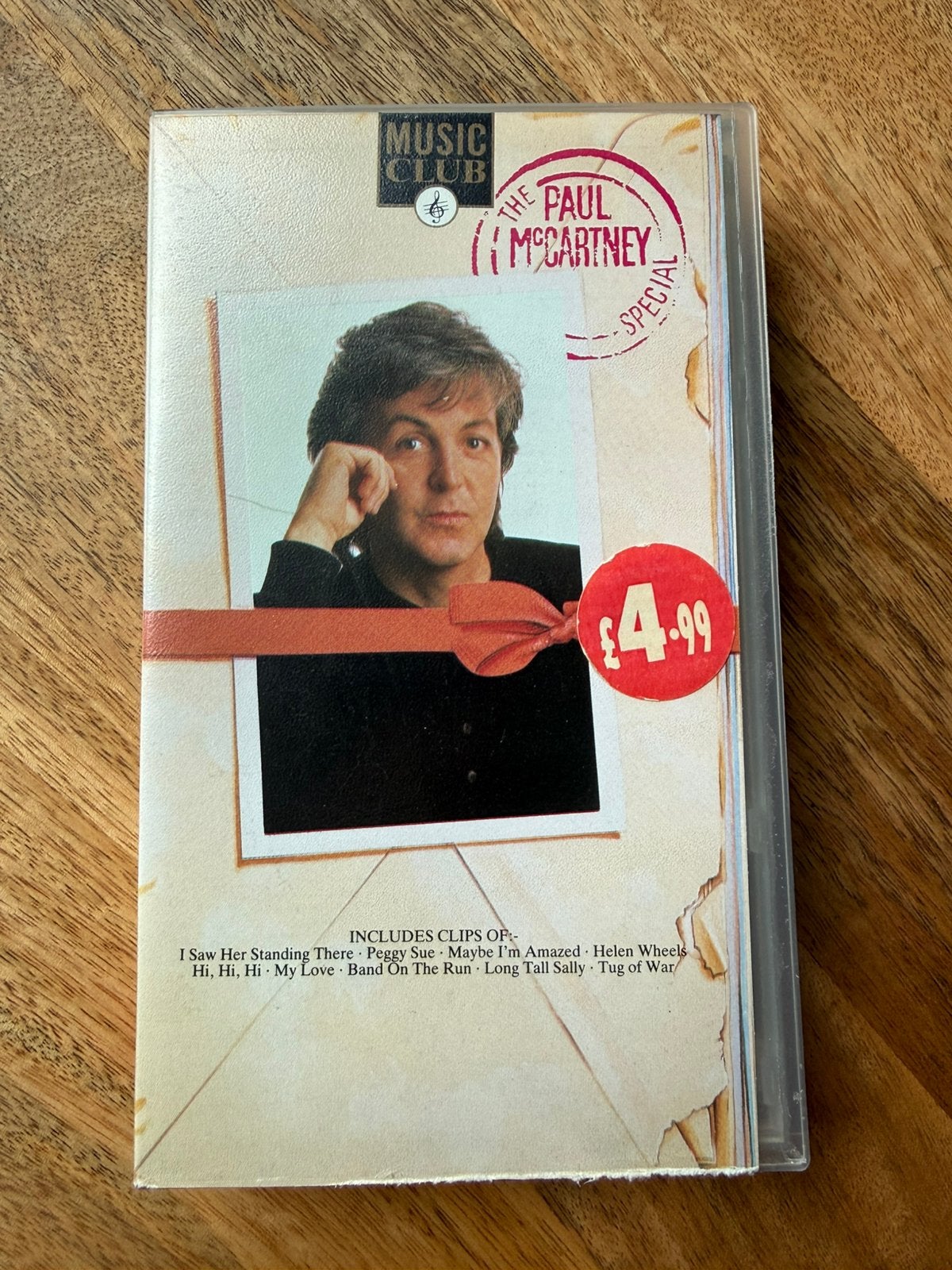 Paul McCartney- The special VHS, Ophalen of Verzenden, Zo goed als nieuw