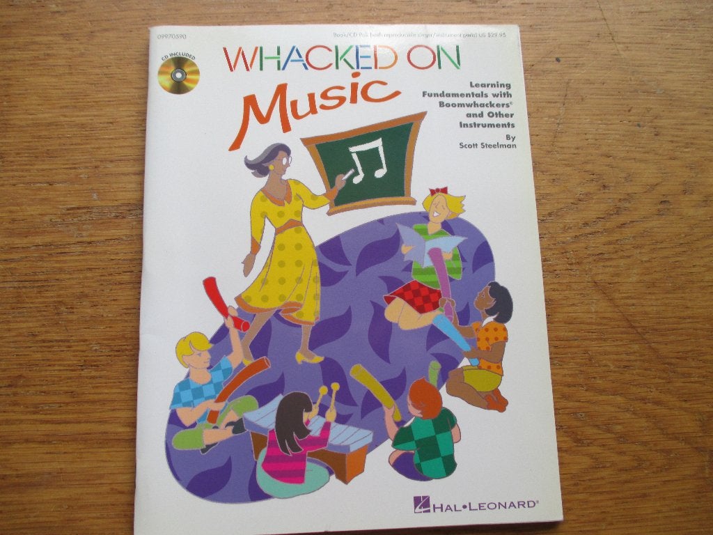 Whacked on music - scott steelman + cd, Ophalen of Verzenden, Nieuw, Les of Cursus, Populair