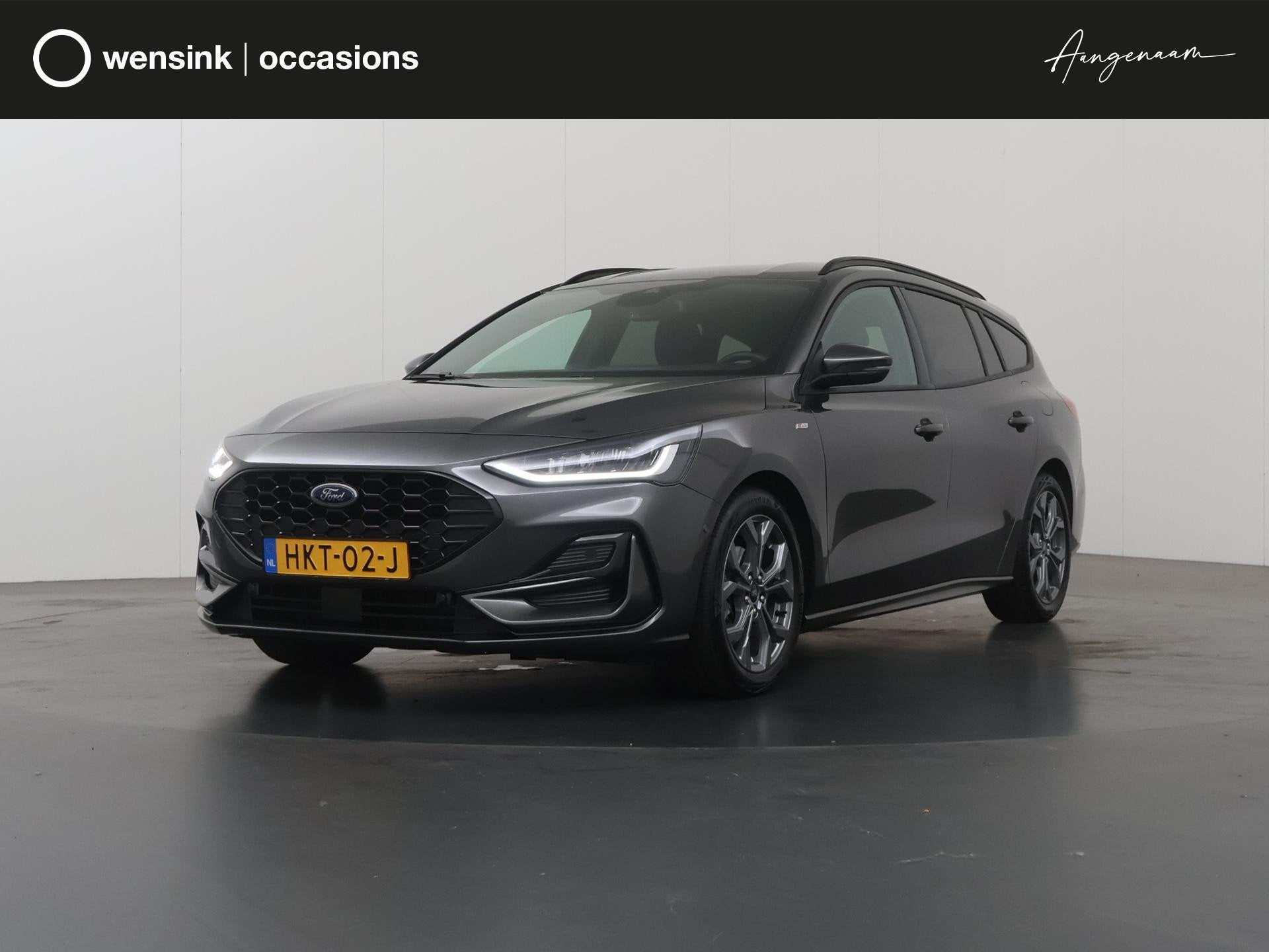 Ford Focus Wagon 1.0 EcoBoost Hybrid ST Line X | Parkeercame, Auto's, Euro 6, Origineel Nederlands, Handgeschakeld, 19 km/l