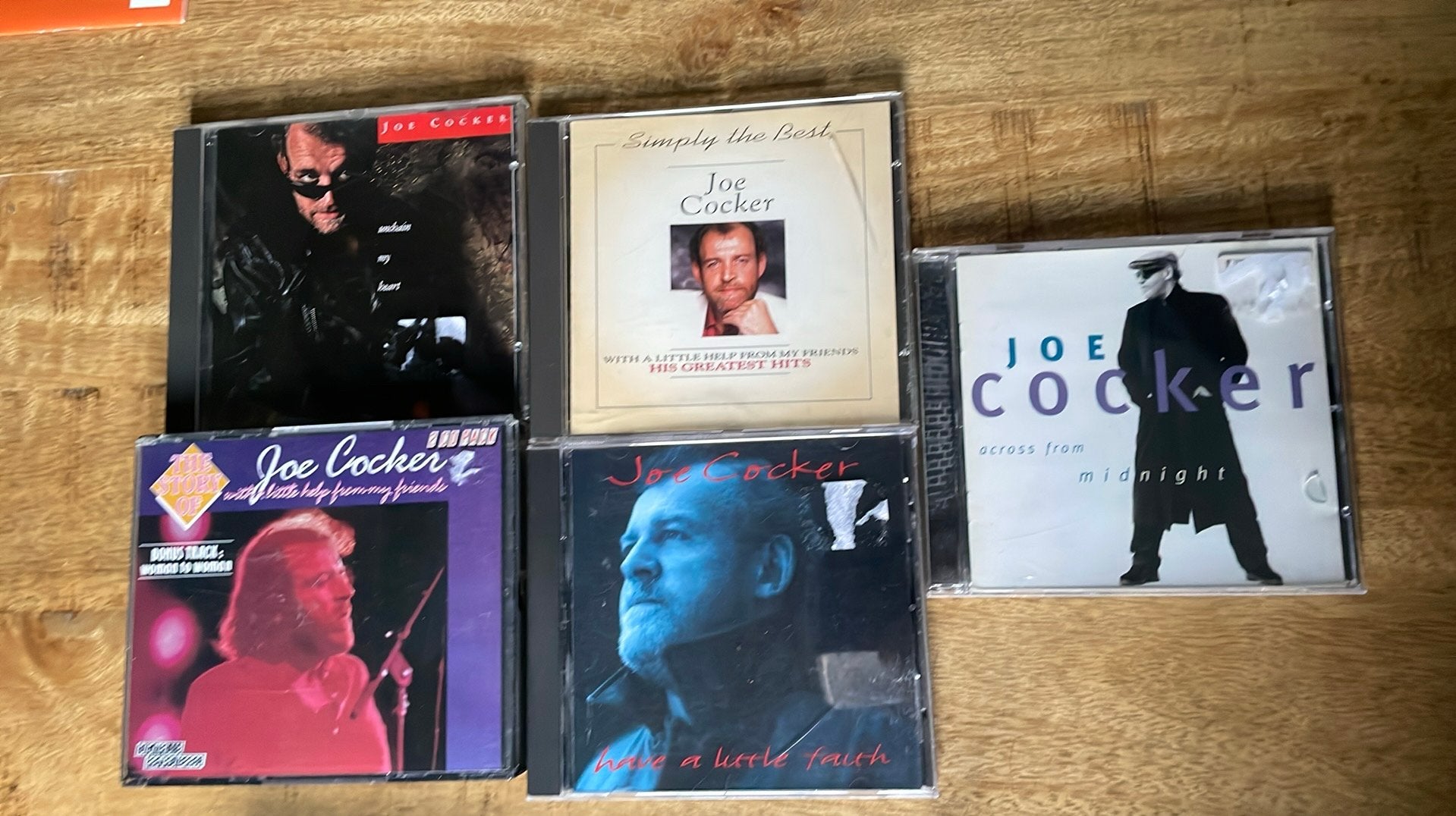 Joe Cocker CD Collectie: 5 cd's, Rock, Gebruikt, Met bonustracks, Ophalen of Verzenden