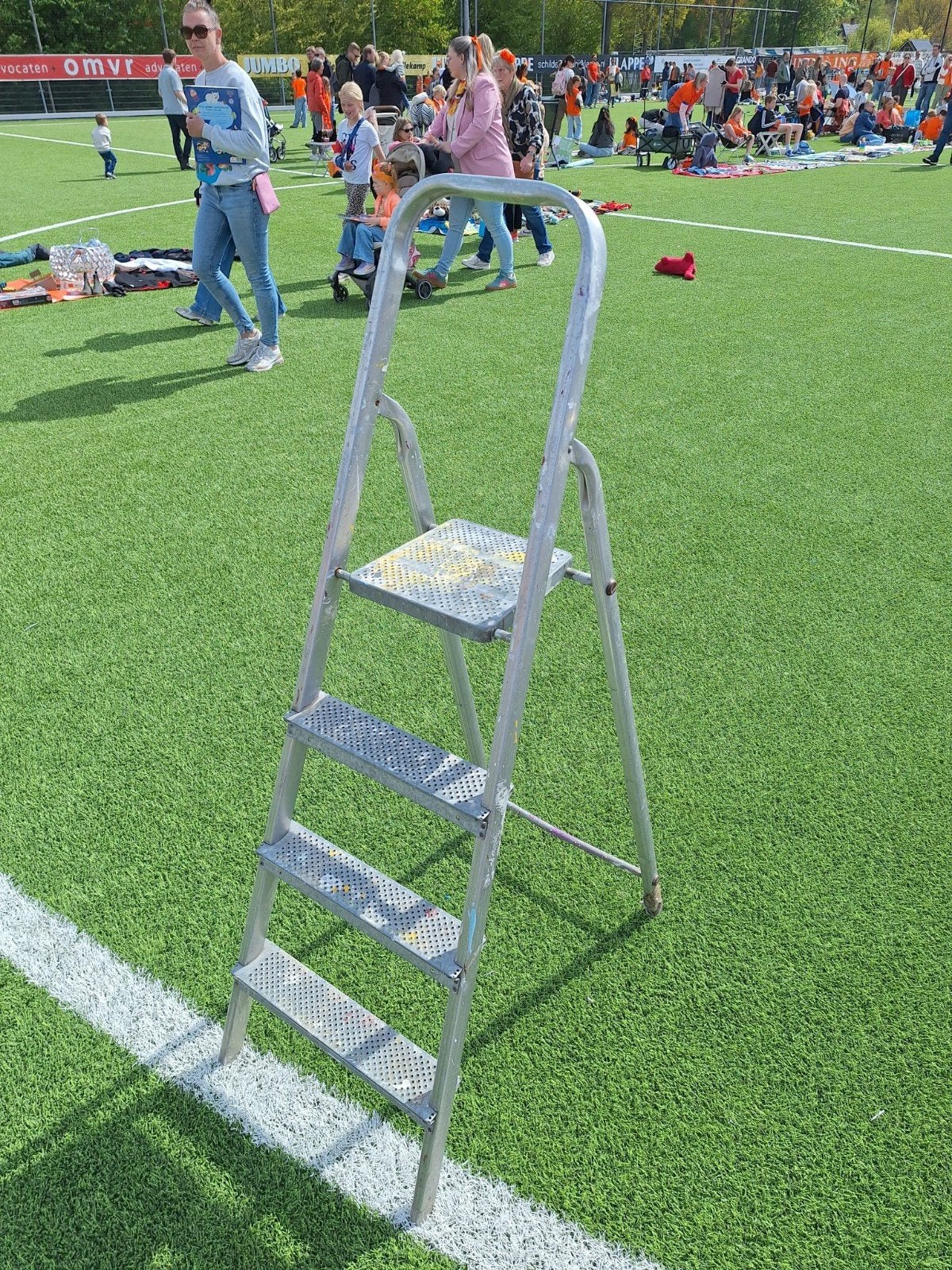 Huishoudtrap half hoog, Doe-het-zelf en Verbouw, Ladders en Trappen, Ophalen, Minder dan 2 meter