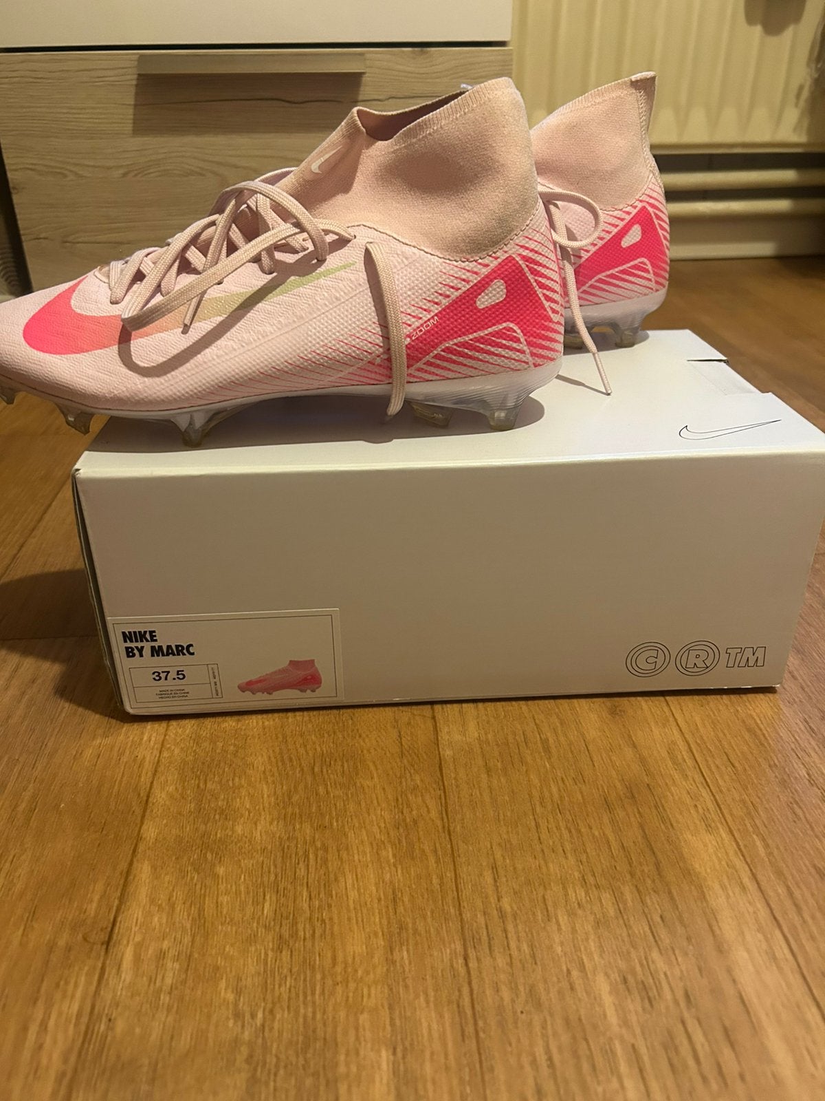 Nike Air Zoon customized (Nike by you) voetbalschoenen, Ophalen of Verzenden, Zo goed als nieuw, Schoenen