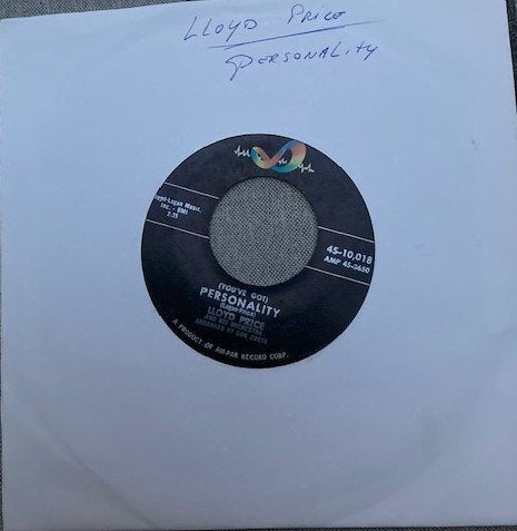 Lloyd Price- Personality jukeboxsingle, Gebruikt, Pop, 7 inch, Ophalen of Verzenden