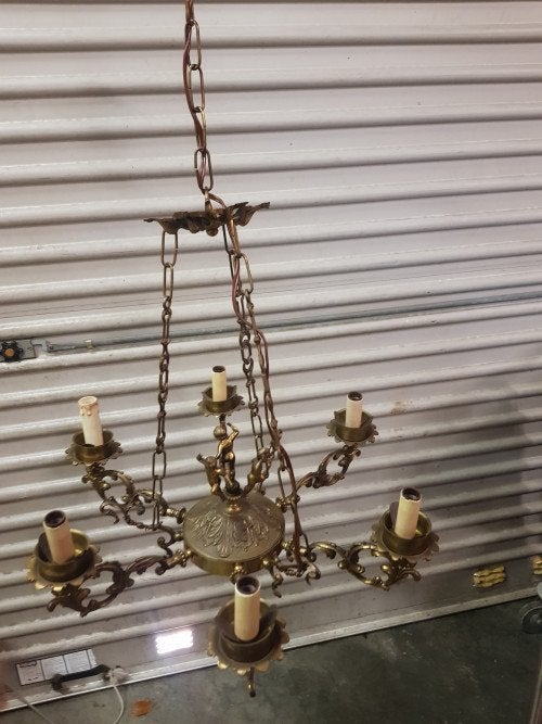 kroonluchter franse stijl, Ophalen of Verzenden, 'T Olde Gre-j, Info@toldegrej.nl, Endepoelstraat 20f Didam