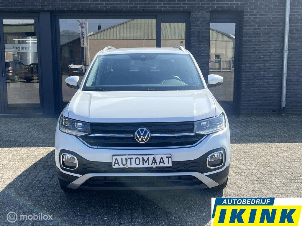 Volkswagen T-Cross 1.0 TSI Style, Auto's, Volkswagen, Gebruikt, 116 pk, Wit, Bedrijf