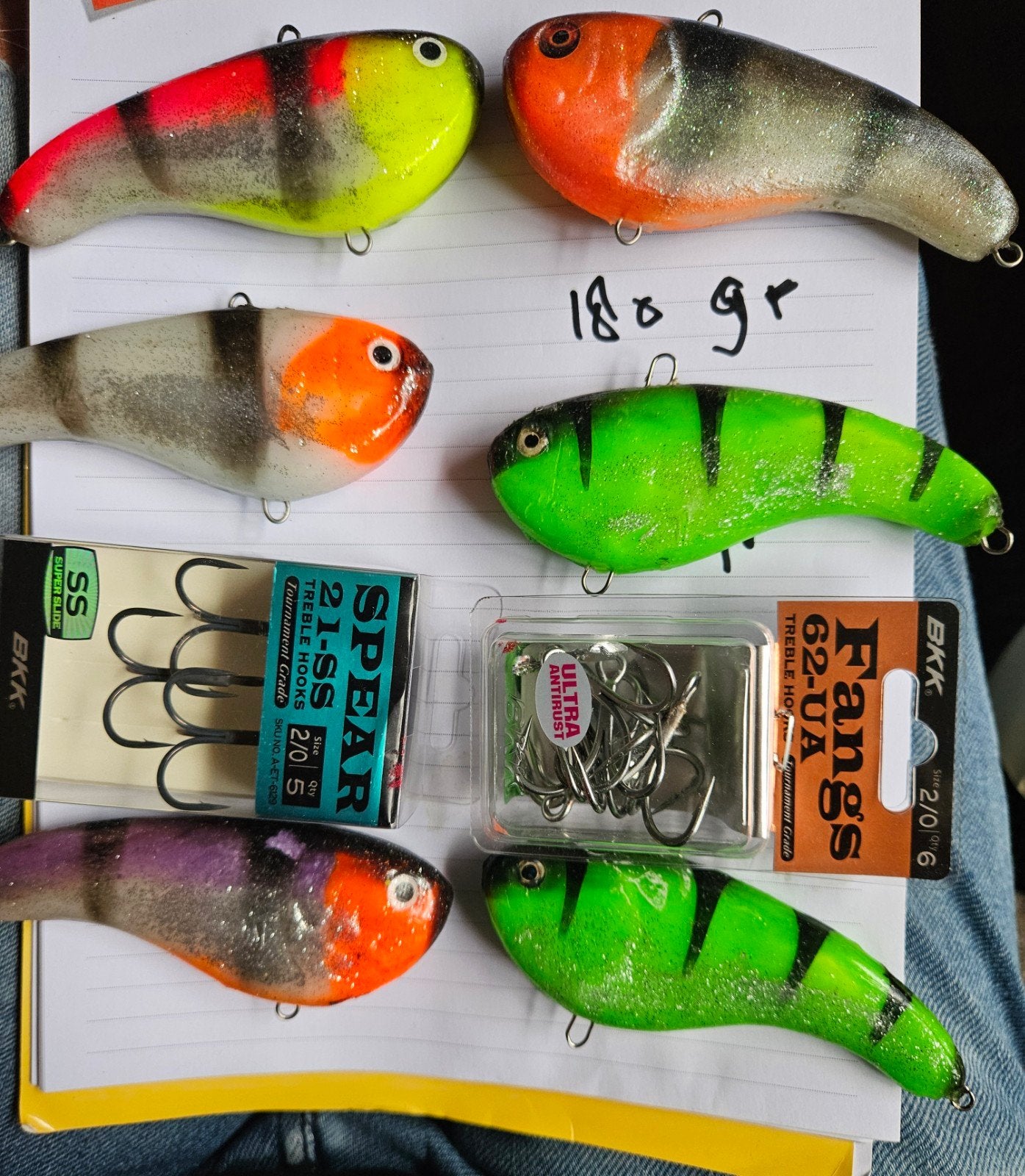 6x nemo 2x haken meerval, Ophalen of Verzenden, Haak