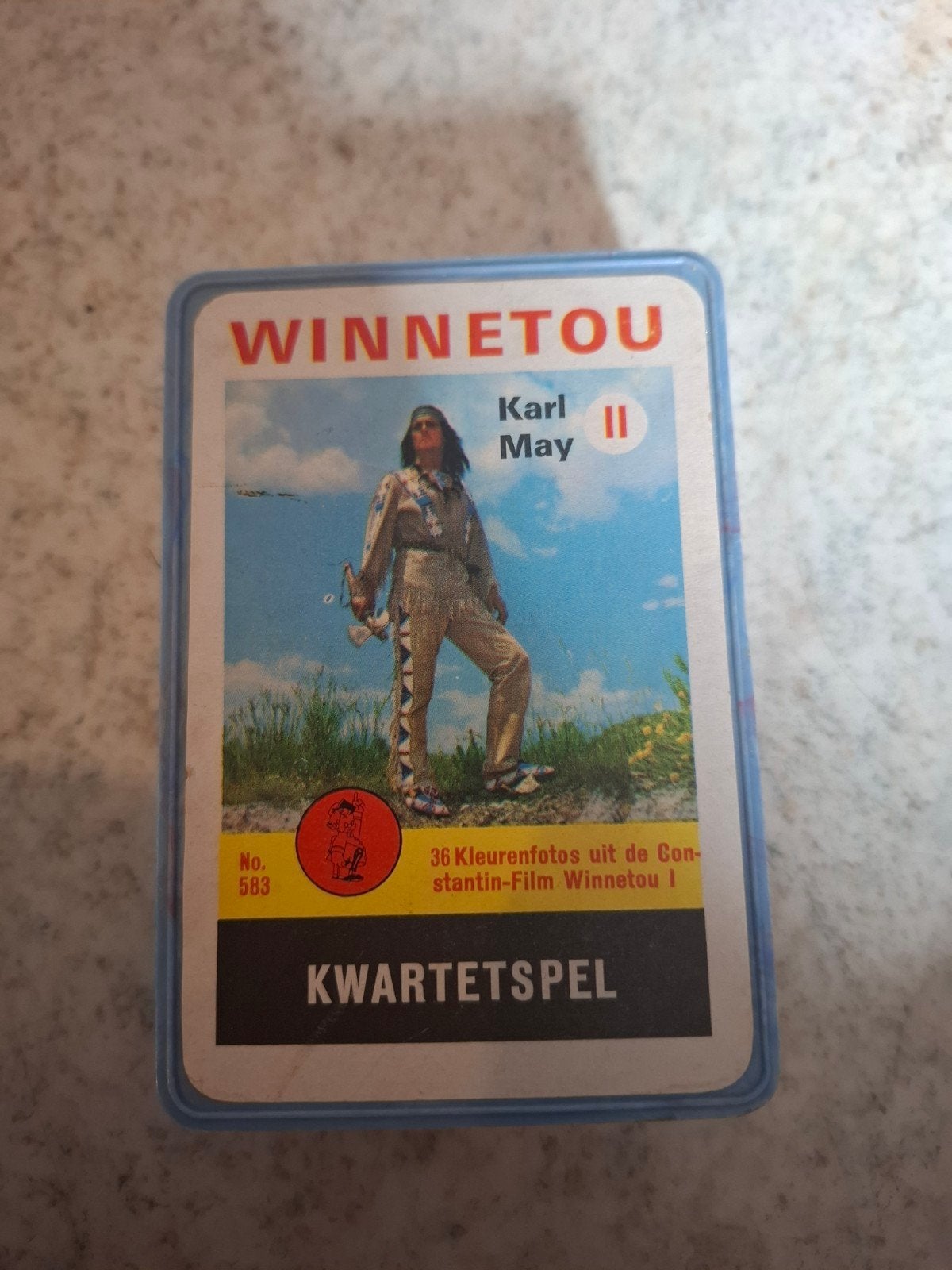 Winnetou Kwintetspel - Karl May Film I (No. 583), Drie of vier spelers, Ophalen of Verzenden, Gebruikt, Onbekend