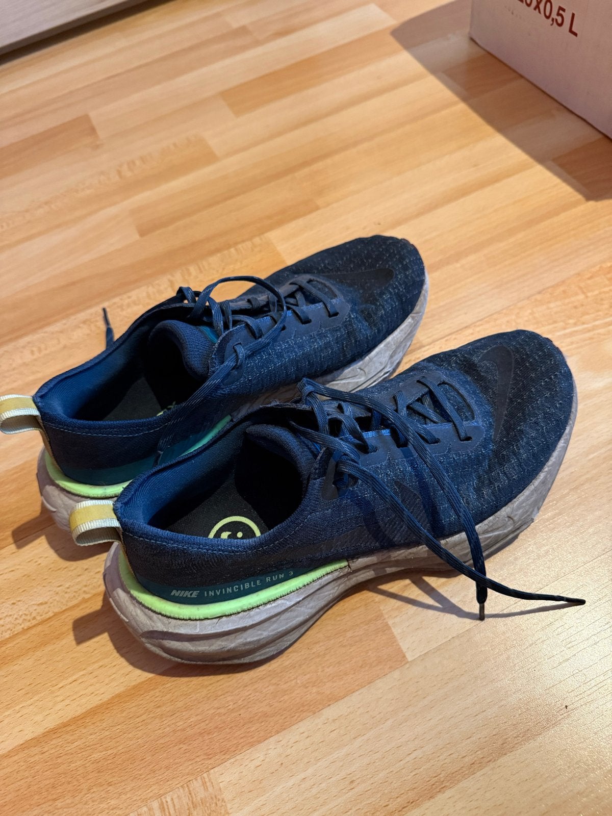 Nike Invincible Run 3 Hardloopschoenen - Maat 43, Kleding | Heren, Schoenen, Blauw, Sportschoenen, Ophalen of Verzenden, Zo goed als nieuw