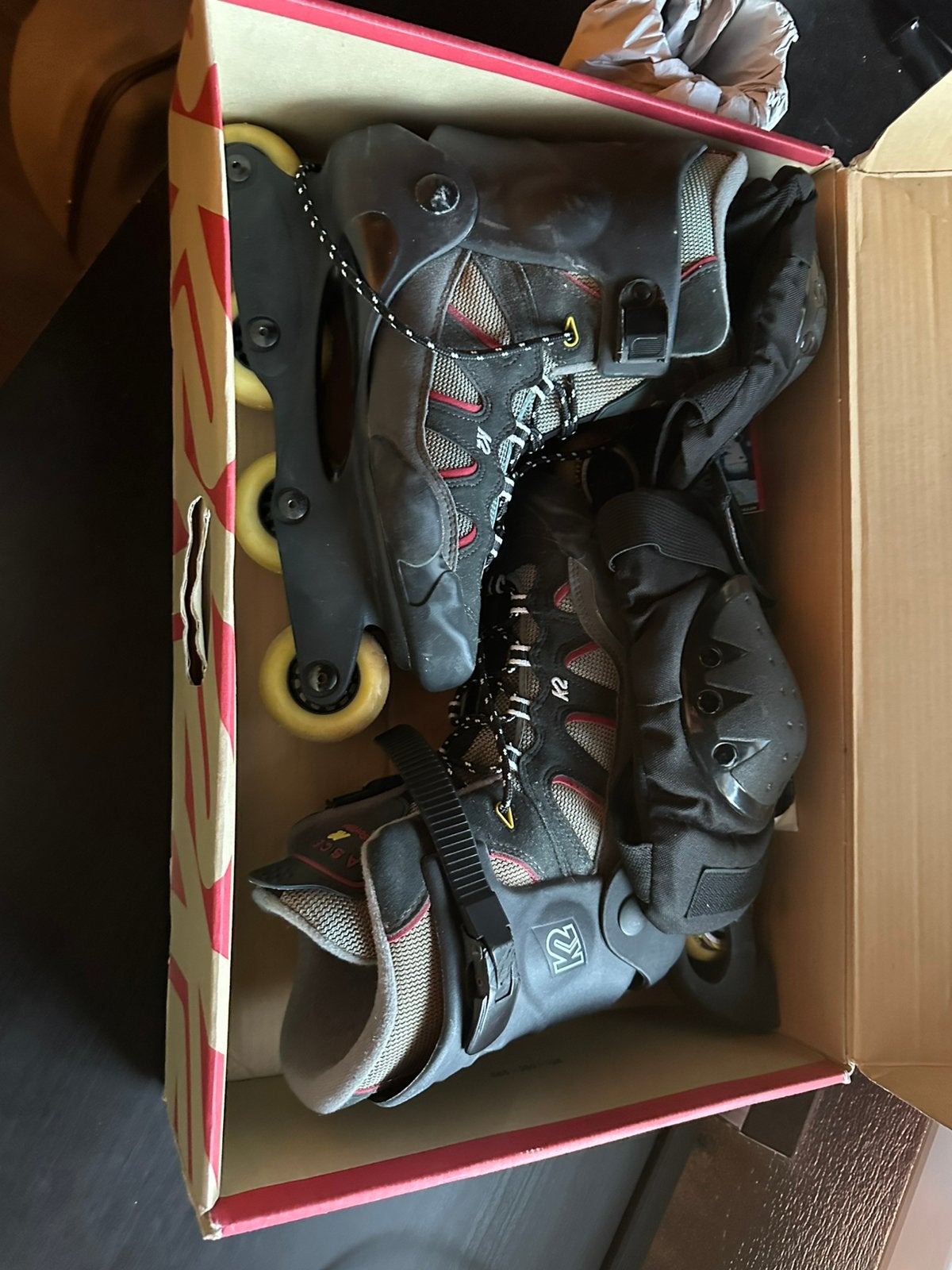 K2 rollerskates, Sport en Fitness, Skeelers, K2, Ophalen of Verzenden, Zo goed als nieuw, Inline skates 4 wielen