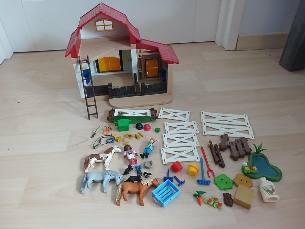 Playmobil paardenstal 6927, Kinderen en Baby's, Ophalen of Verzenden, Gebruikt