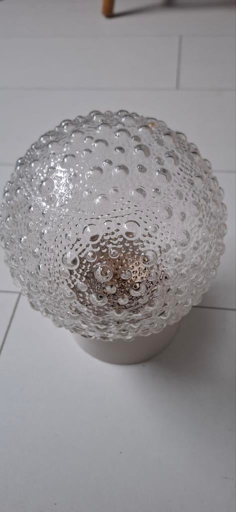 Vintage  bubbel lamp plafonnière., Ophalen of Verzenden, Zo goed als nieuw