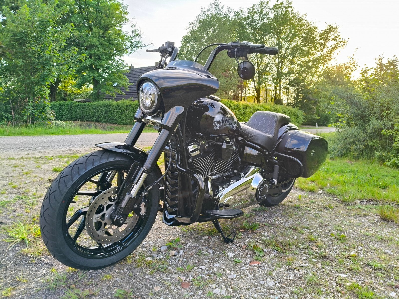 Custom Harley Davidson Sport Glide FLSB 5HD Jekill and Hyde, Info@rwcustomseating.nl, 2 cilinders, 1745 cc, Motorrijbewijs A