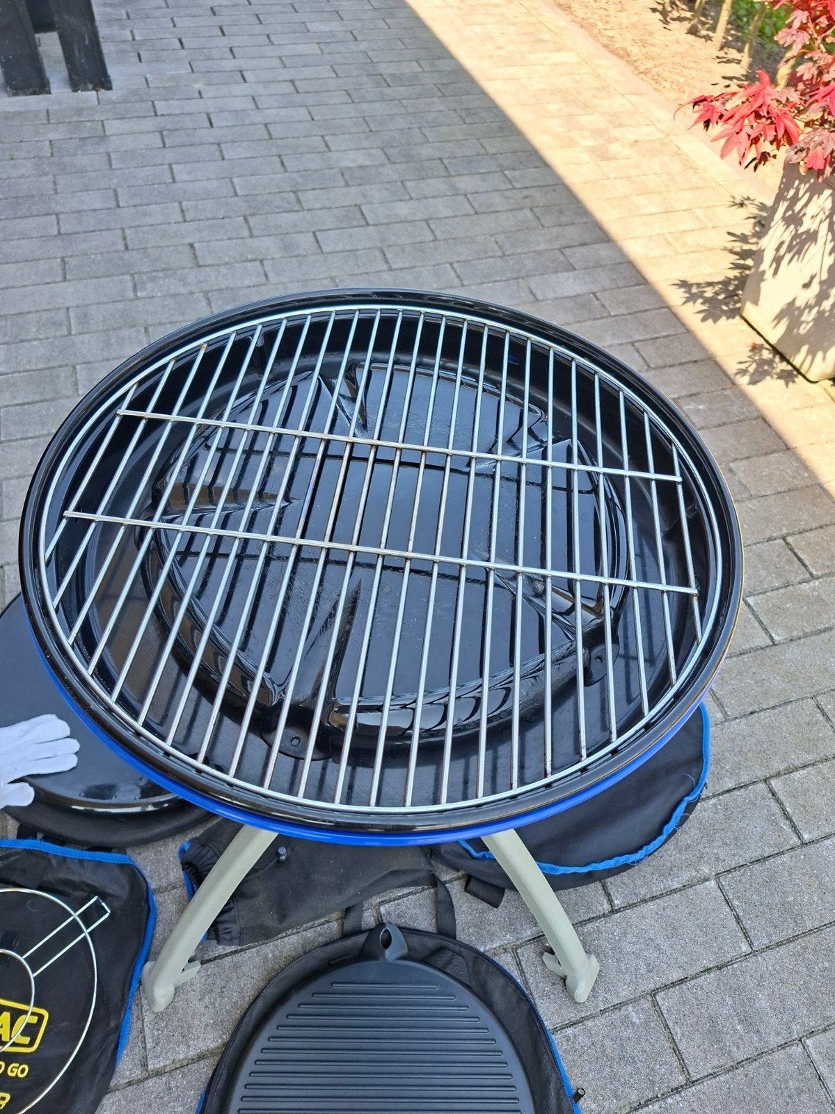 Cadac Skottelbraai inclusief accessoires, Tuin en Terras, Gasbarbecues, Ophalen of Verzenden, Gebruikt, Cadac