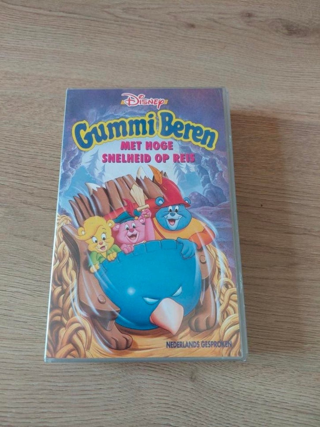 Disney De Gummiberen met hoge snelheid op reis videoband, Gebruikt, Tekenfilm, Alle leeftijden, Ophalen of Verzenden