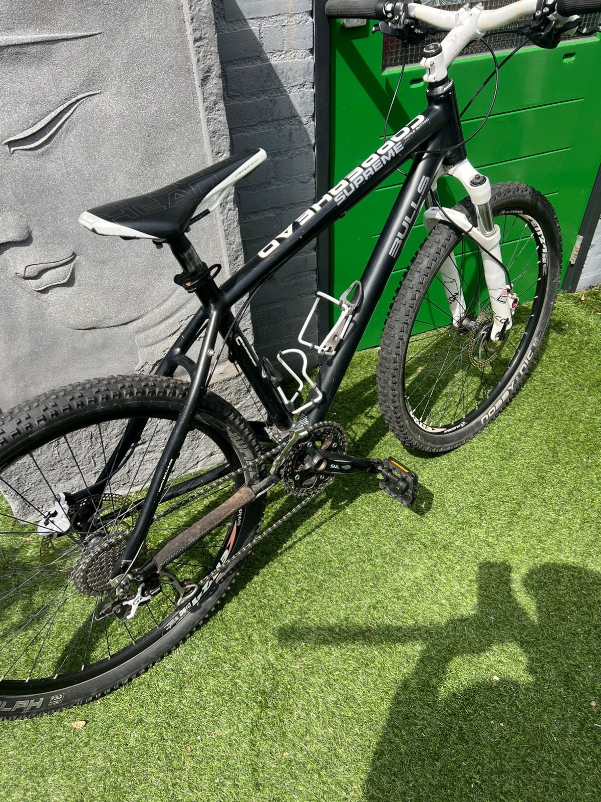 2 mountainbikers, Ophalen of Verzenden, Gebruikt, Overige merken
