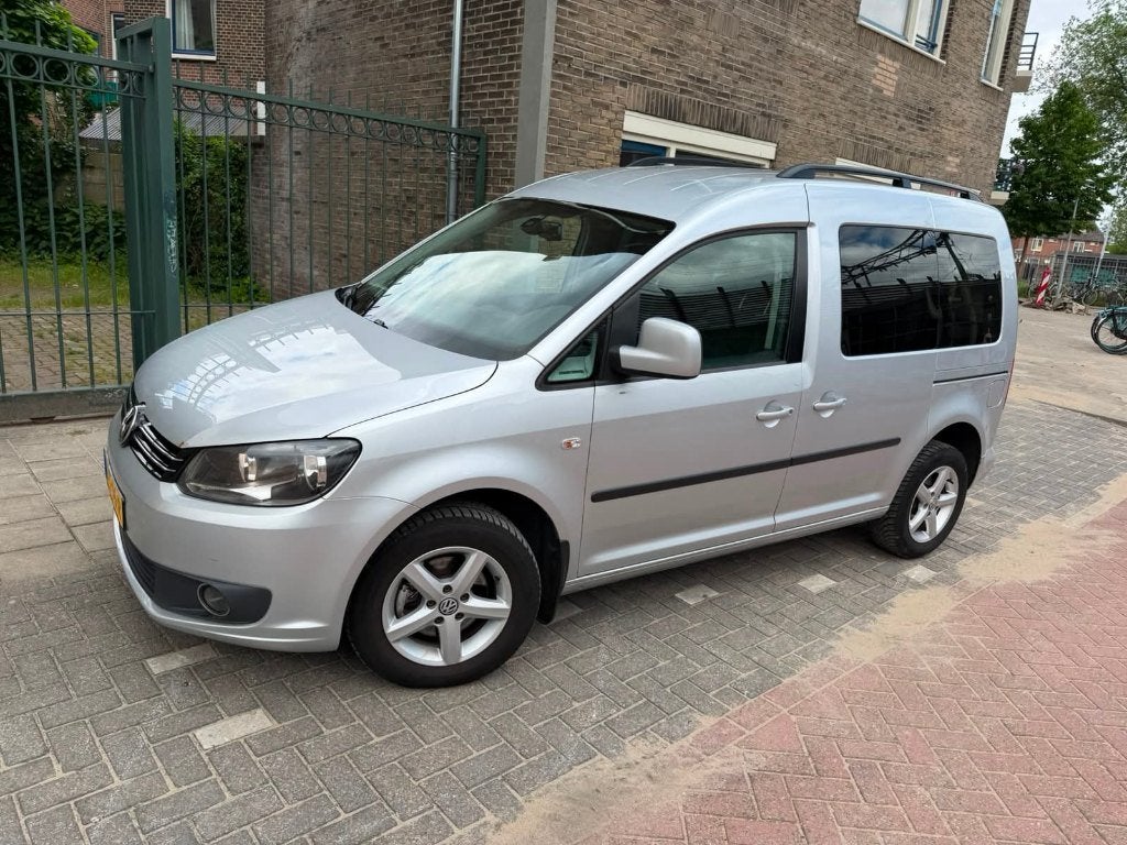 Volkswagen Caddy 1.6 TDI 75KW DSG 7P 2012 Grijs, Auto's, Euro 5, Stof, 4 cilinders, Volkswagen