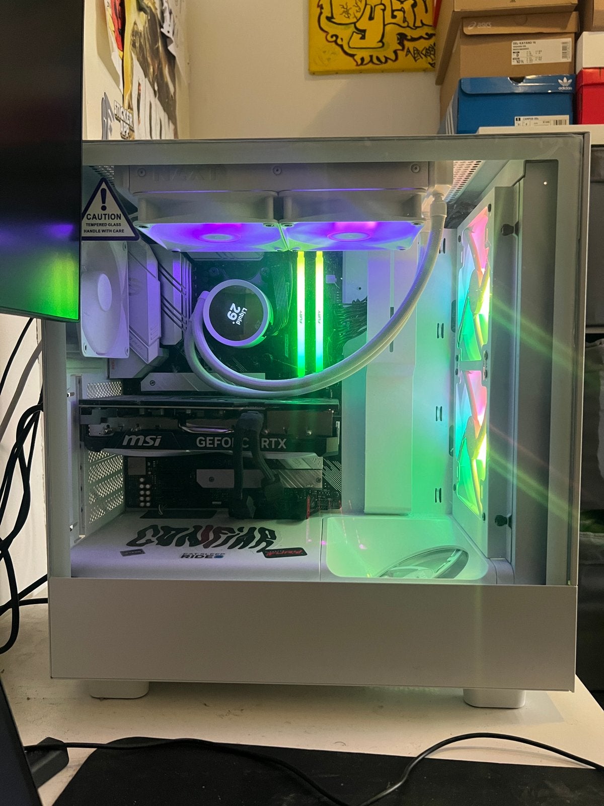 Complete Gaming Setup | Ryzen 7 5700X3D | RTX 4070 Ti | 32GB, Ophalen of Verzenden, Zo goed als nieuw, Gaming, SSD