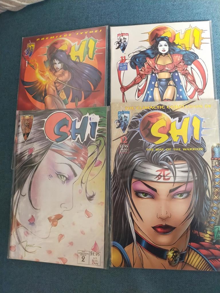 Shi (americans comics Crusade ), Meerdere comics, Ophalen of Verzenden, Zo goed als nieuw, Amerika