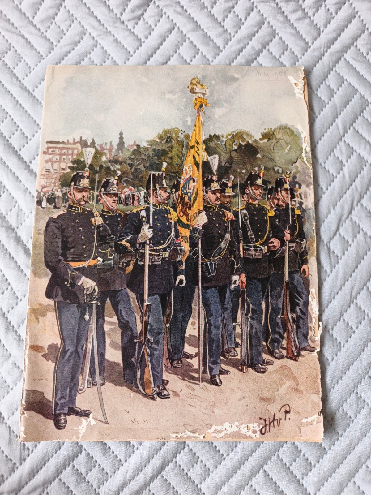 Legerkoerier 1954 - Militair tijdschrift met illustraties, Ophalen of Verzenden, Gelezen, Overige typen
