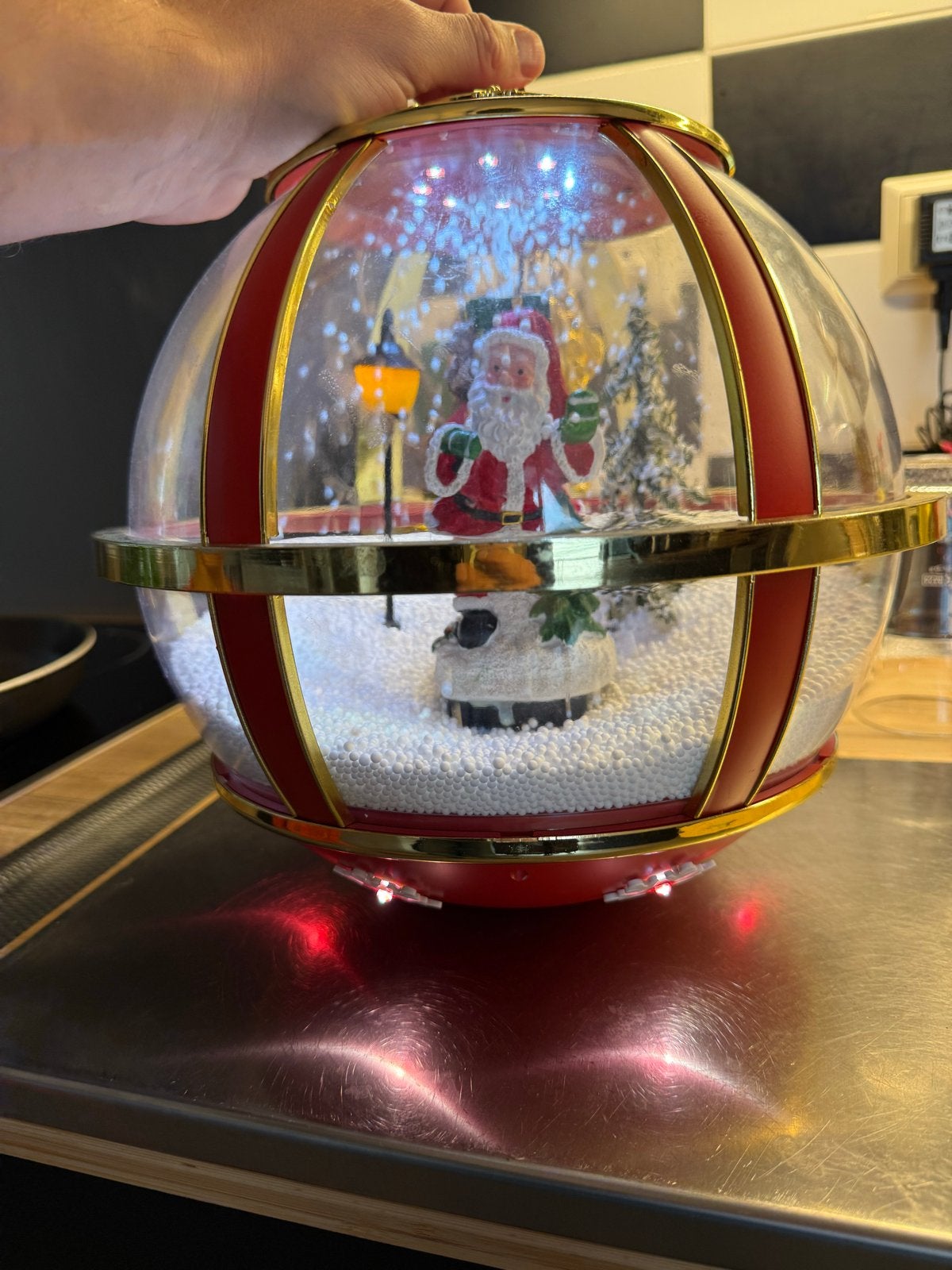 Snowglobe op stroom, Ophalen of Verzenden