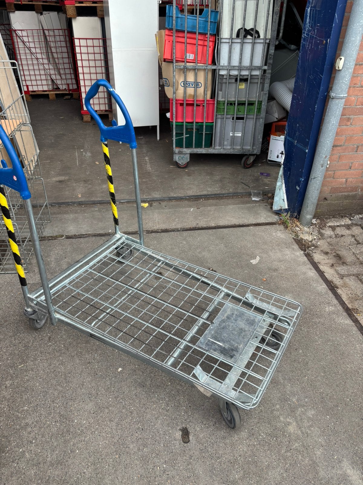 Tuincentrum/bouwmarkt winkelwagen, Ophalen, Gebruikt, Kart