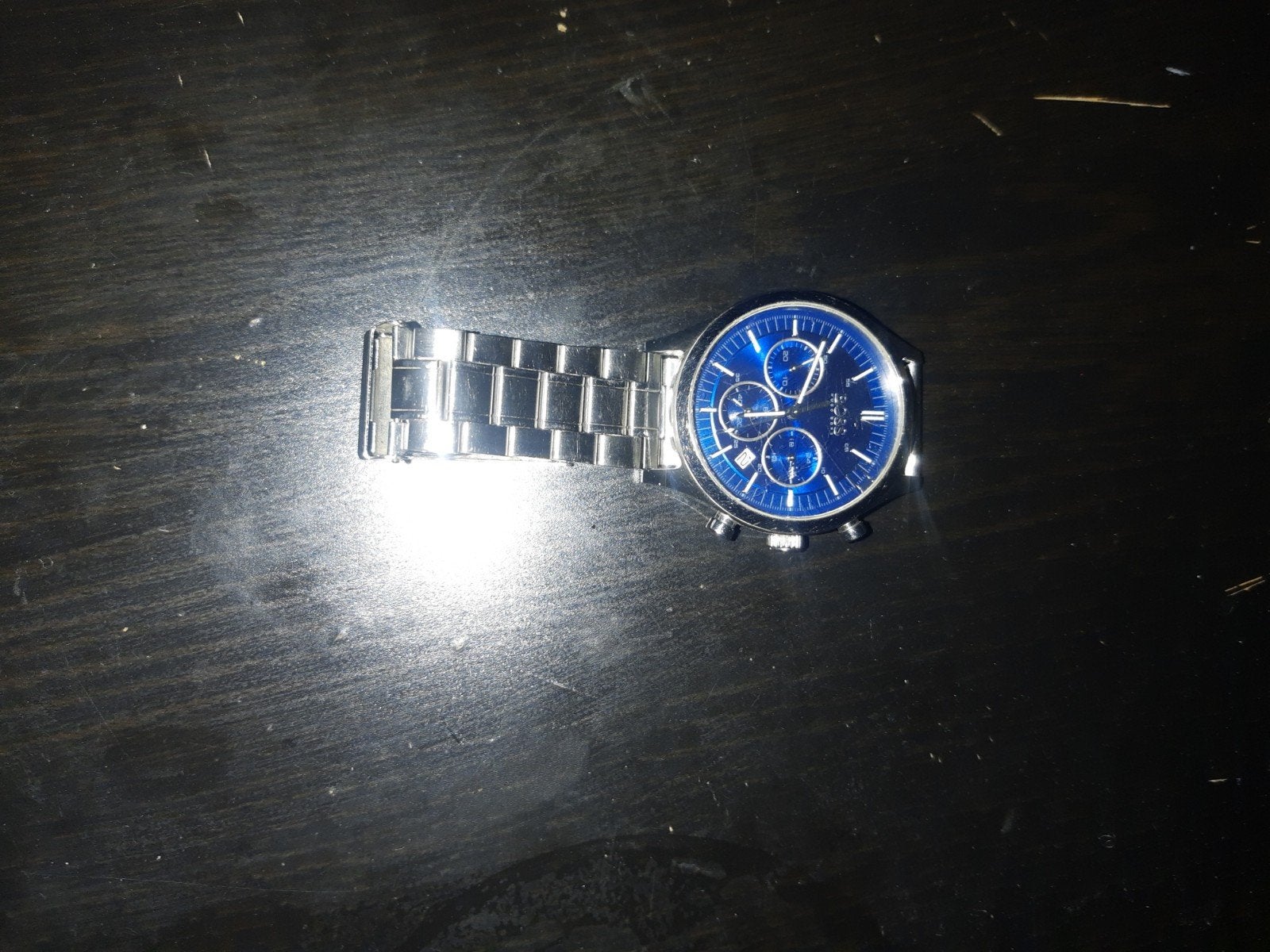 horloge boss, Overige merken, Staal, Polshorloge, Ophalen of Verzenden