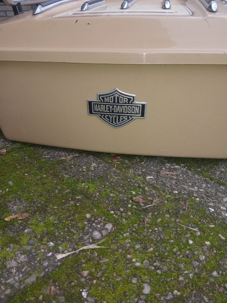 Harley Davidson topkoffer top koffer tourpack onderdelen, Ophalen of Verzenden, Gebruikt