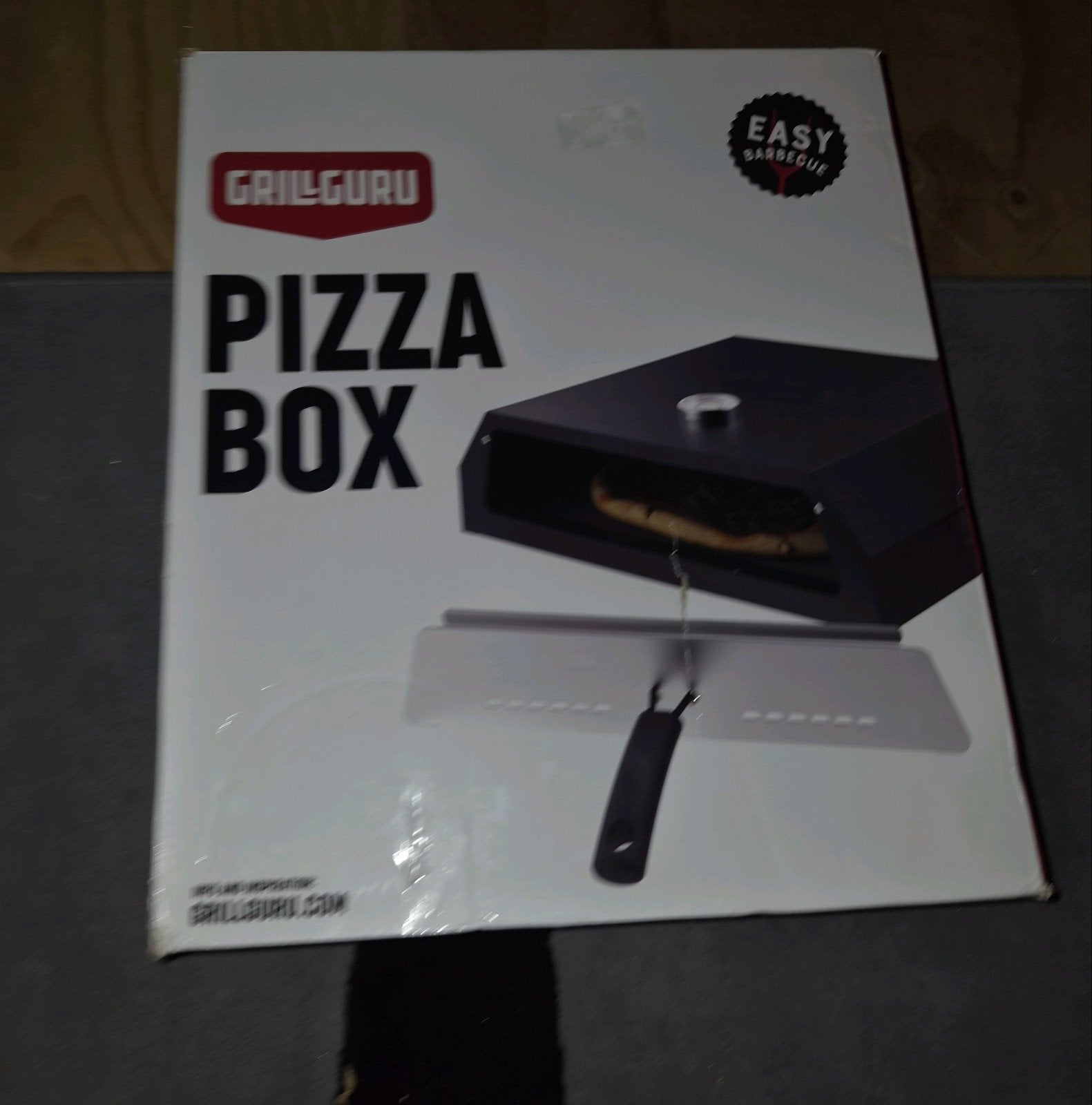 Grill Guru Pizza Box - Eenvoudig Pizza's Bakken, Ophalen, Nieuw, Grill Guru