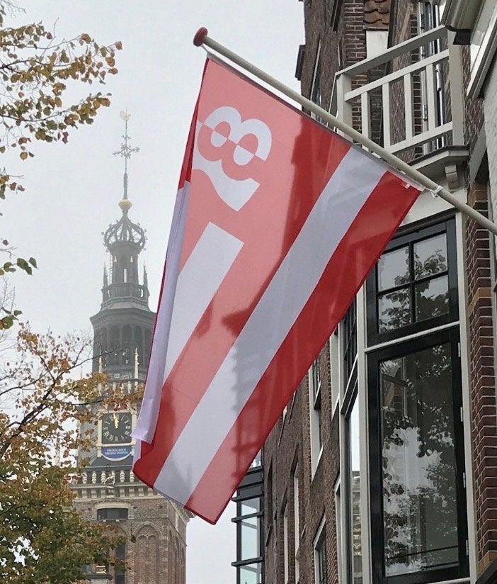 8 oktober vlag - Alkmaar, Ophalen of Verzenden, Nieuw