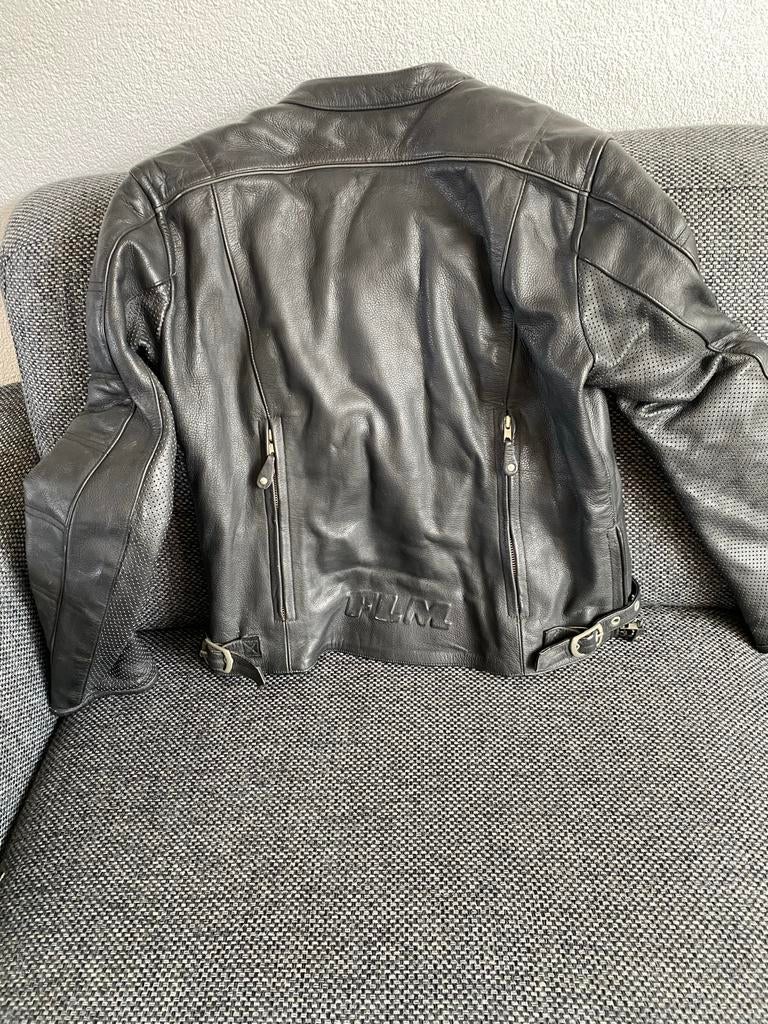 Dames motorjas leer - FLM- Maat M, Ophalen of Verzenden, Tweedehands, Dames, Jas | leer