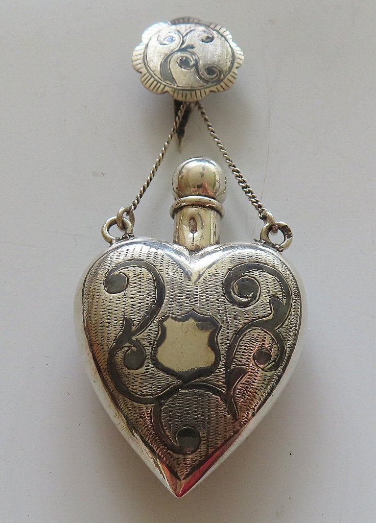 Koopje!parfum/geurfles,draagbroche Ivan Tarabrov (1893-1917), Verzenden, Zilver