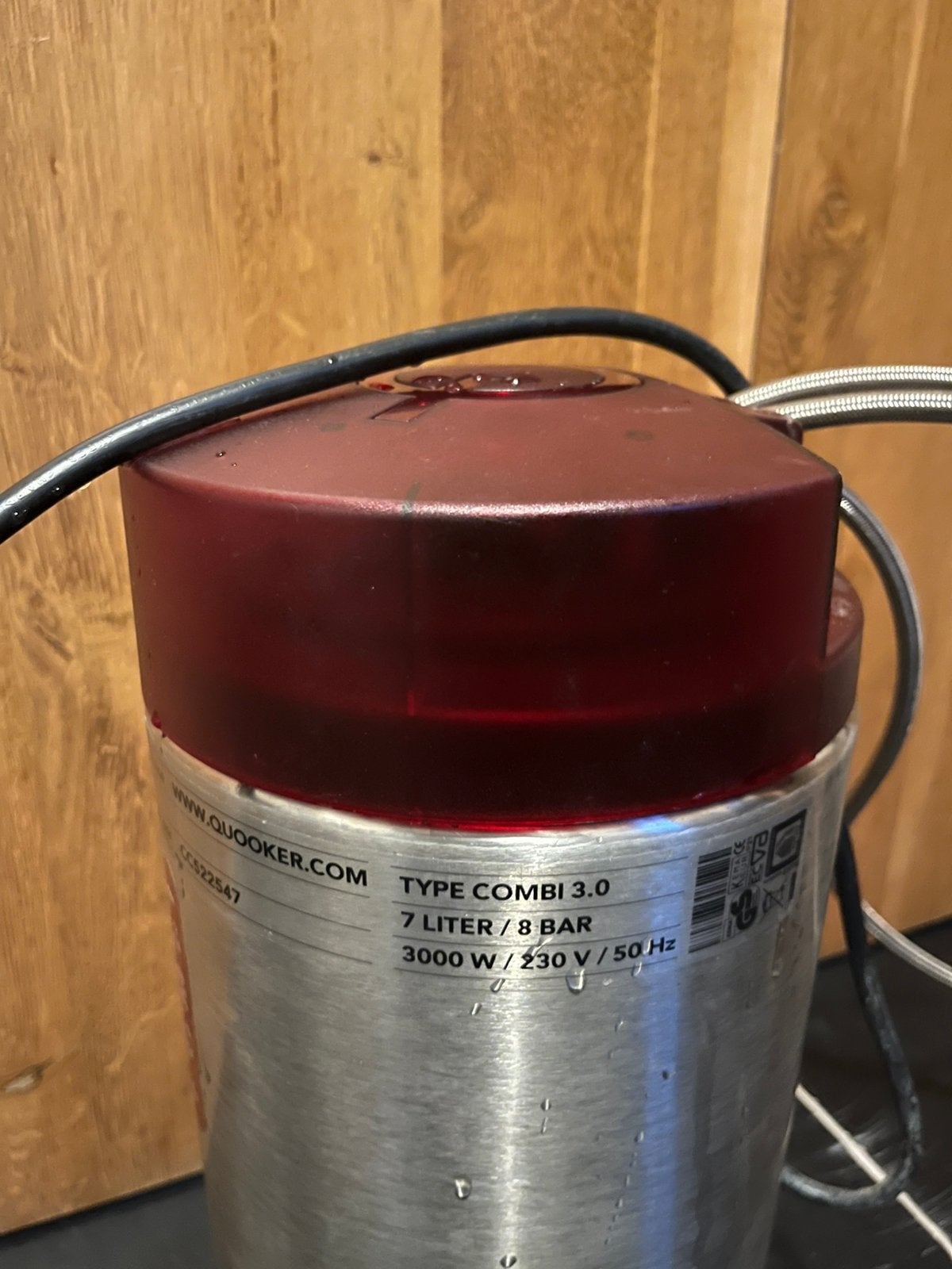 Quooker boiler combi 3.0, Minder dan 50 cm, Ophalen of Verzenden, Zo goed als nieuw, Minder dan 100 cm