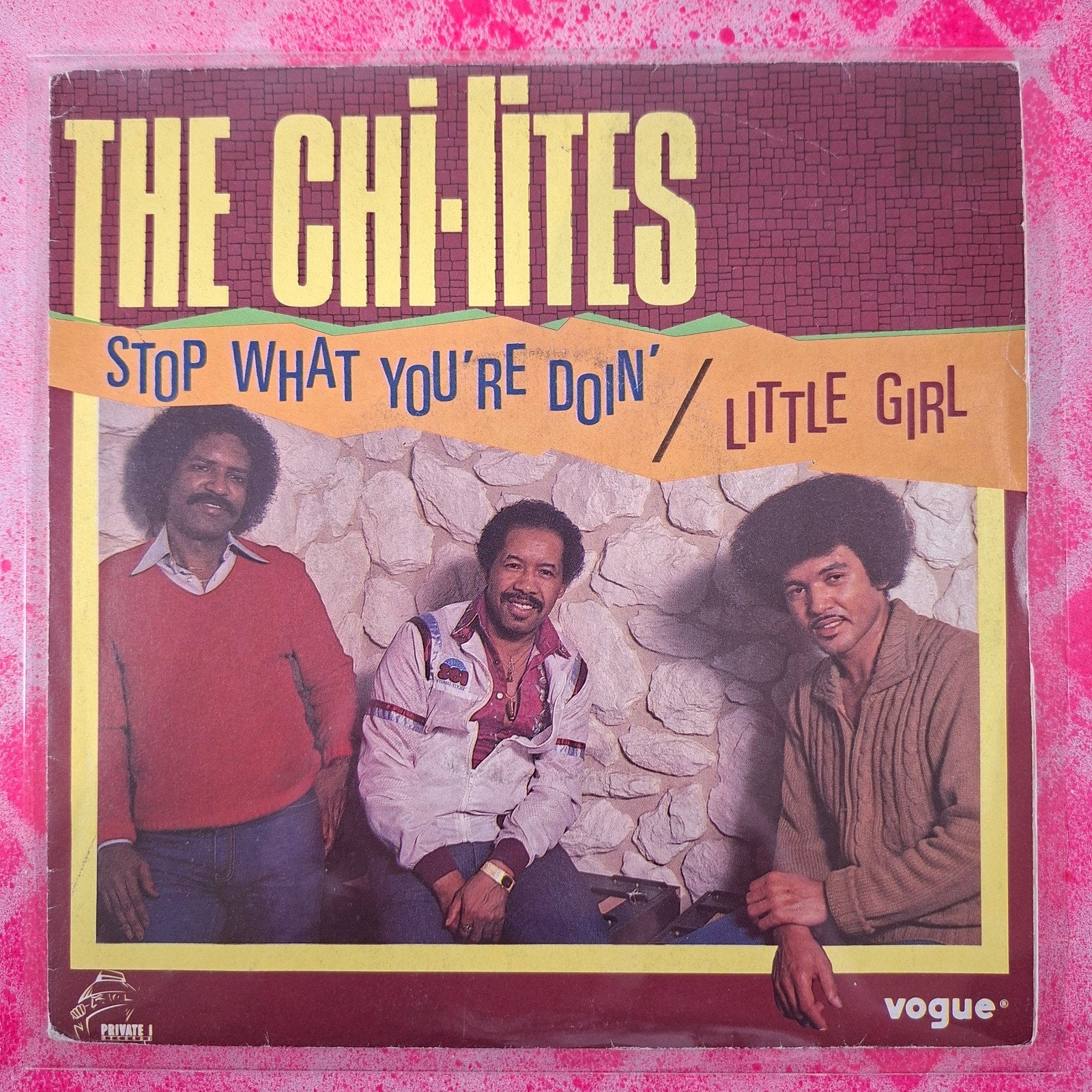 The Chi Lites Say what youre doin single.             Star45, Gebruikt, 7 inch, Ophalen of Verzenden, Overige typen