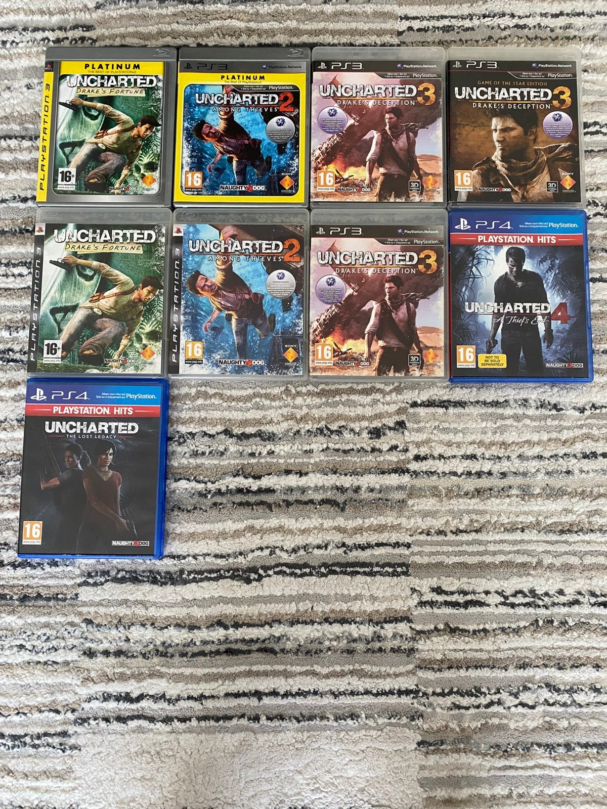 Alle Uncharted Game’s, Spelcomputers en Games, Avontuur en Actie, Online, 1 speler, Ophalen of Verzenden
