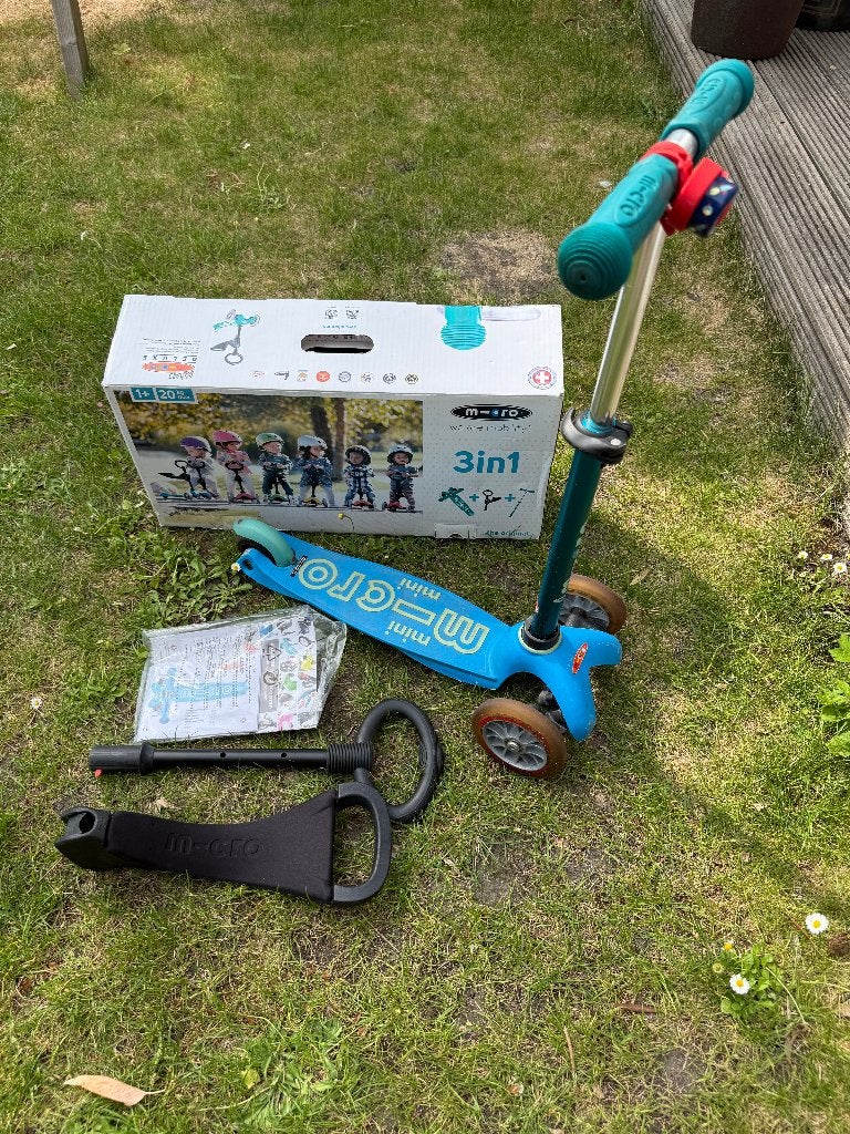 Micro scooter 3in1, Fietsen en Brommers, Steps, Ophalen, Zo goed als nieuw, Gewone step, Micro