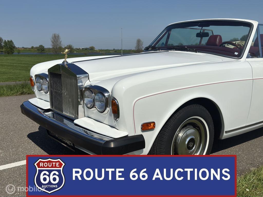 Rolls-Royce Corniche | 1975 | Route 66 Auctions, Auto's, Overige carrosserieën, Zwart, Bedrijf, Handgeschakeld