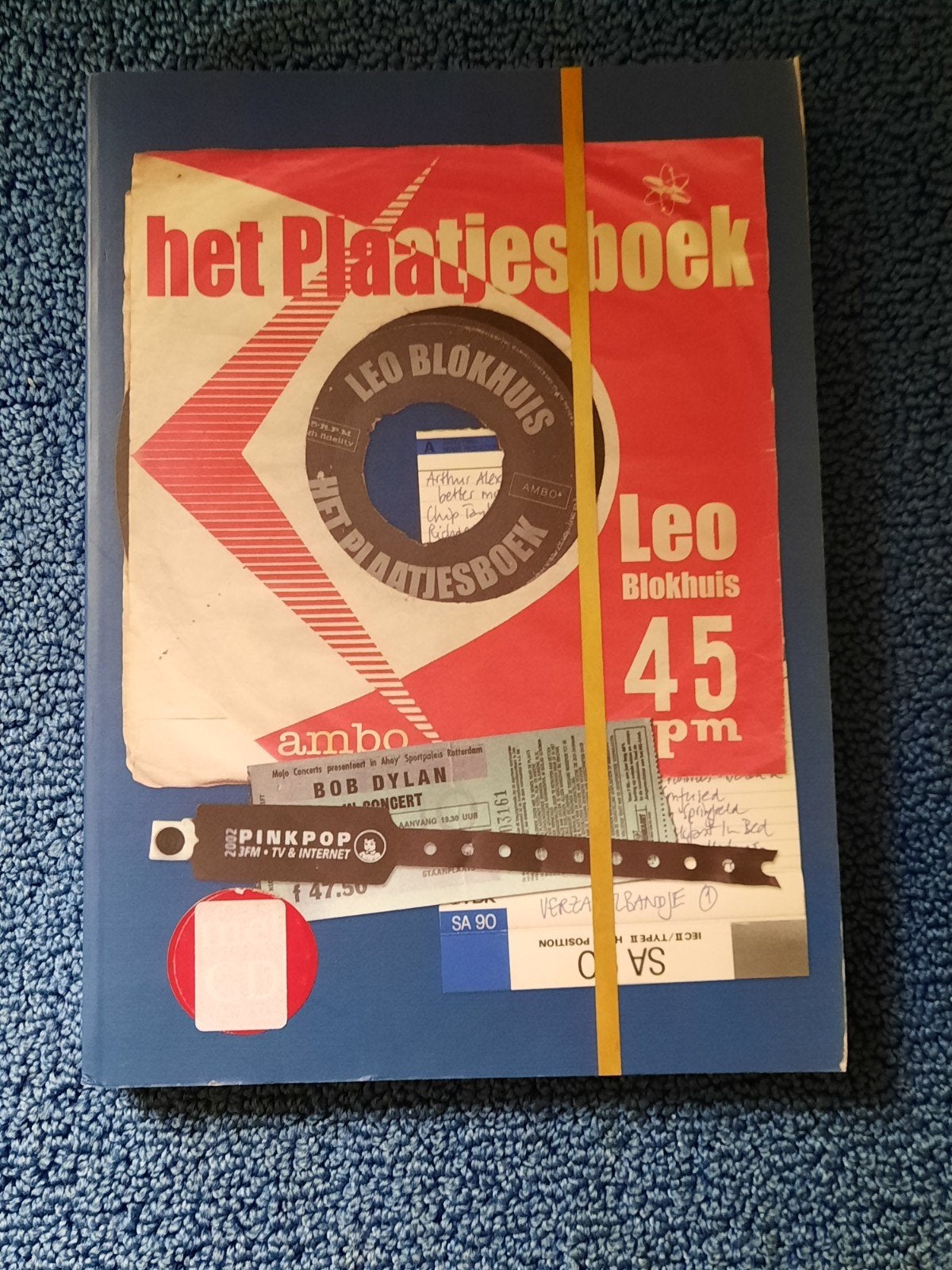 Het Plaatjesboek - Leo Blokhuis (Popmuziek), Gelezen, Ophalen of Verzenden, Algemeen, Leo Blokhuis