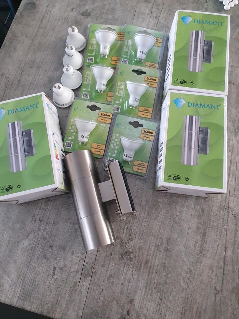 Buitenverlichting, Tuin en Terras, Buitenverlichting, Ophalen of Verzenden, Netvoeding, Minder dan 50 watt
