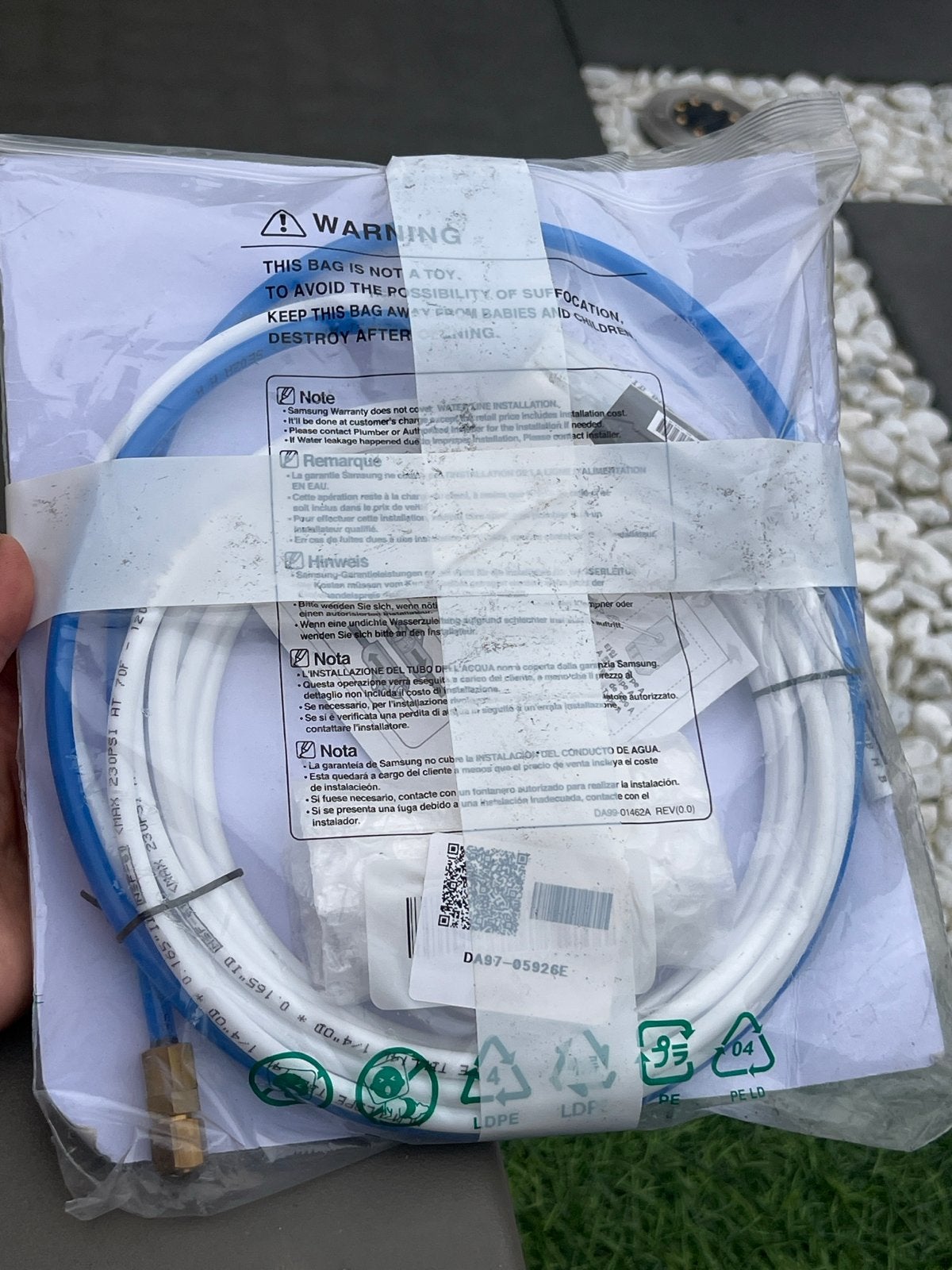 Samsung wateraansluitset voor koelkast, Ophalen of Verzenden, Nieuw
