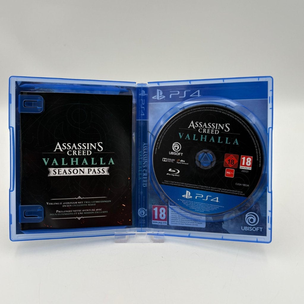 Assassin's Creed Valhalla - Playstation 4 ( PS4 ) Game, Ubisoft, Zo goed als nieuw, Support@ubisoft.com, 28 Rue Armand Carrel
93100 Montreuil
France