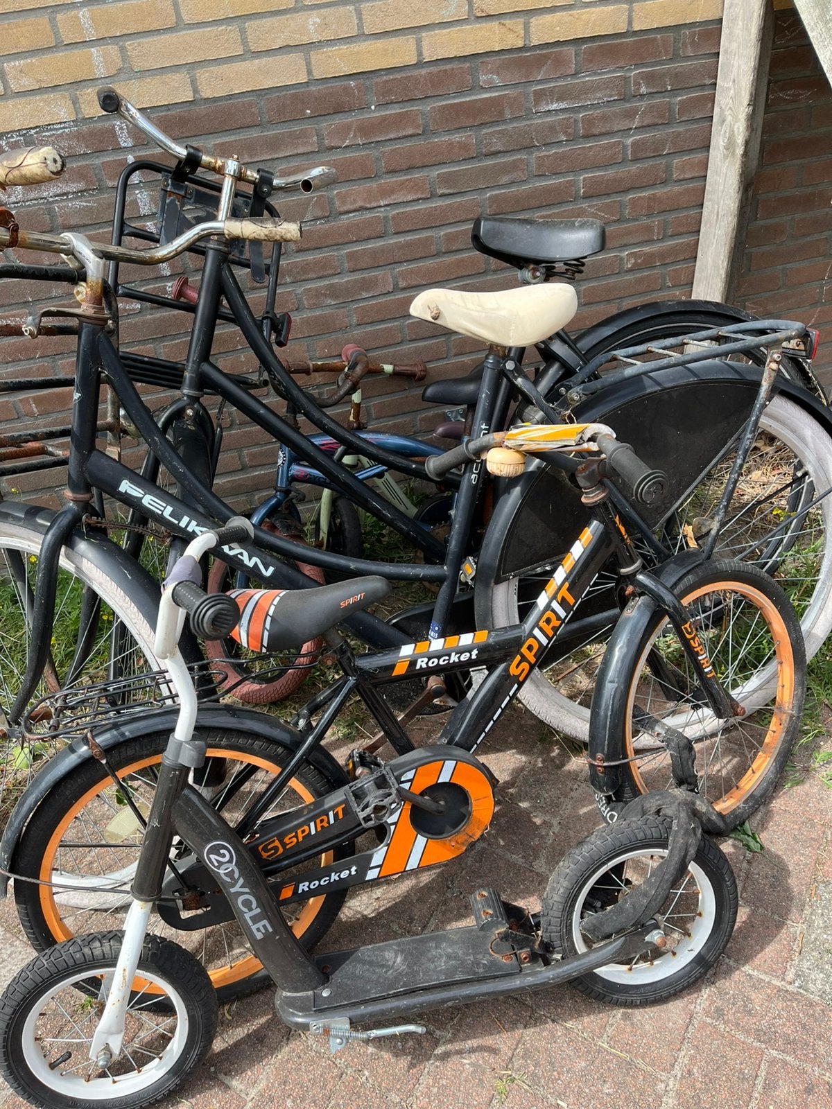 Fietsen, Ophalen, Gebruikt