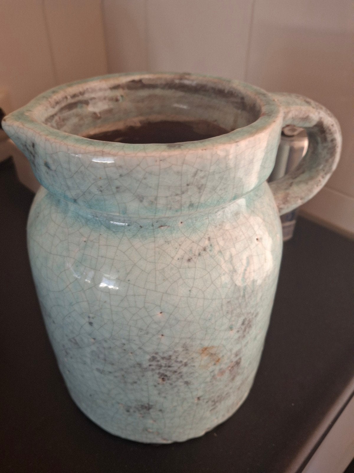 Pot aardewerk, Ophalen