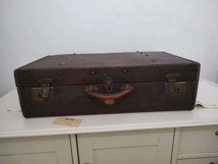 K467 LIPROSTA koffer - hutkoffer, begin 1900 zeer fraai, Overige materialen, Gebruikt, -, -