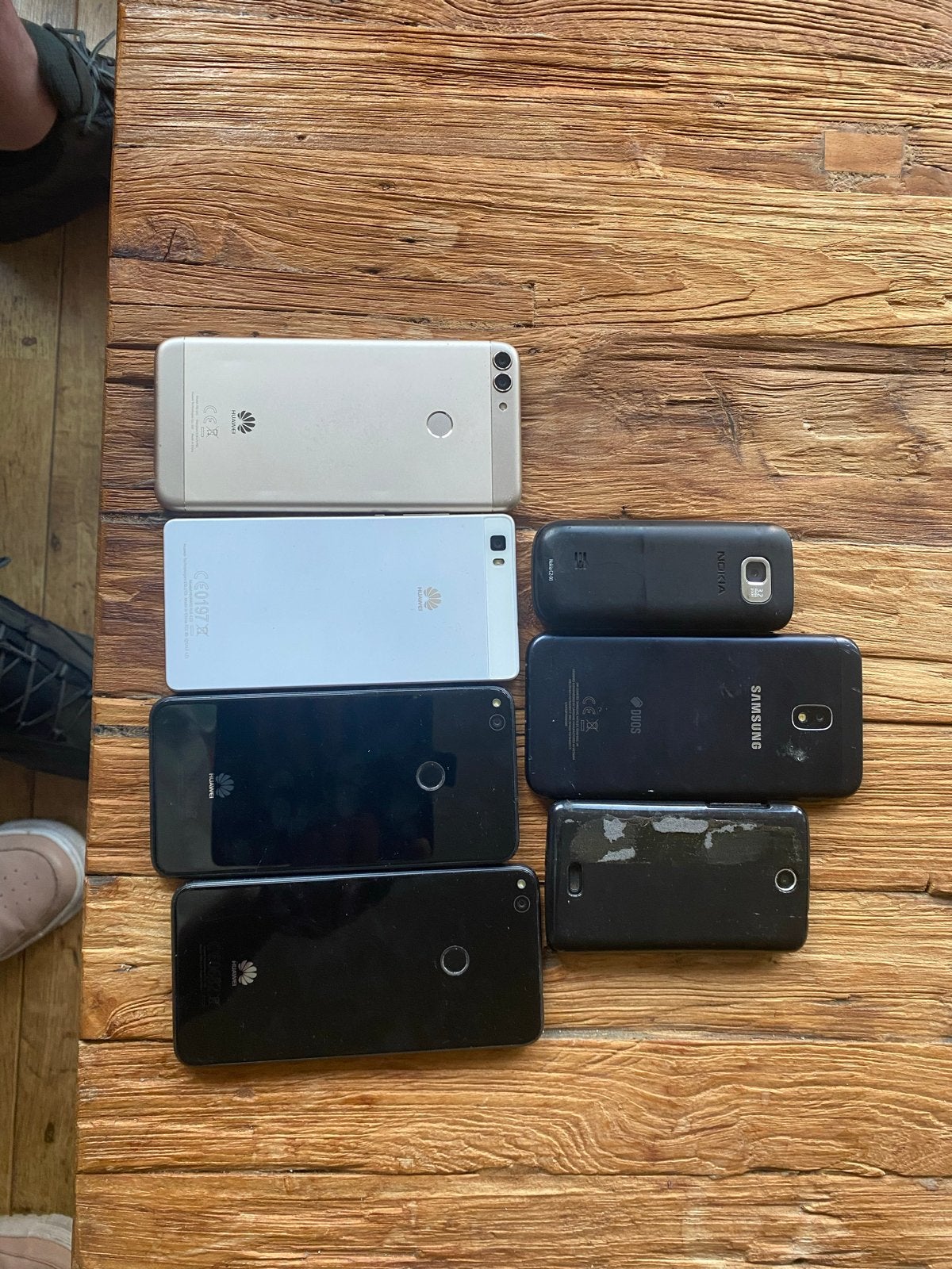 7 oude mobiele telefoons, Ophalen, Overige modellen, Minder dan 3 megapixel, Zonder simlock