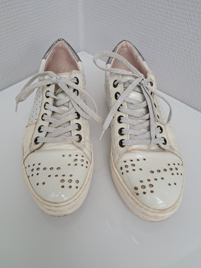 schoenen Mjus Maat : 38 Kleur : wit, Wit, Ophalen of Verzenden, Mjus, Sneakers of Gympen