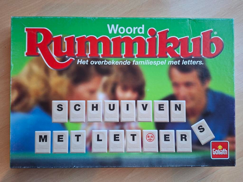 Woord Rummikub - Schuiven met Letters, Hobby en Vrije tijd, Gezelschapsspellen | Bordspellen, Ophalen of Verzenden